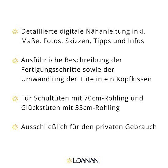 Bild 2 - N�hanleitung Schult�te mit Kissenfunktion in 2 Gr��en