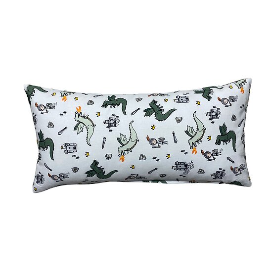 Bild 2 - Wende-Kissen Drache 20x40cm mit Namen