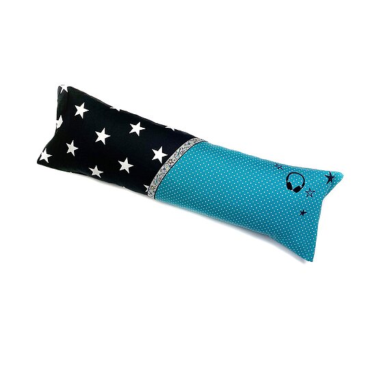 Bild 2 - Kleine T�te Kopfh�rer Schwarz-T�rkis