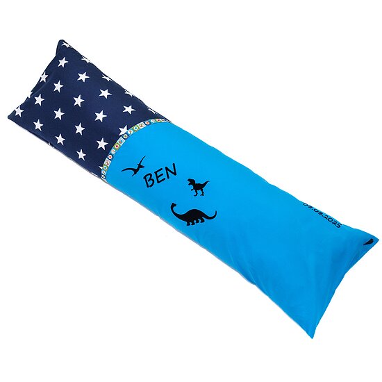 Bild 3 - Schult�te Drei Dinosaurier Blau