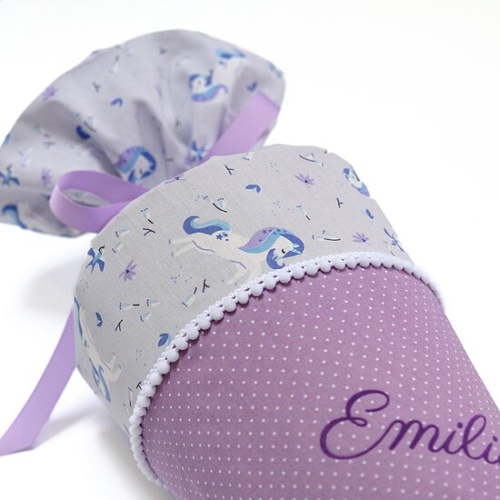 Bild 2 - Schult�te Einhorn Lila-Blau