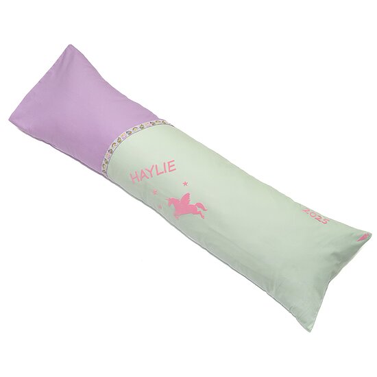 Bild 4 - Schult�te Pegasus Rosa Lila Mint mit anderem Einhornband