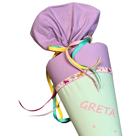 Bild 3 - Schult�te Pegasus Rosa Lila Mint