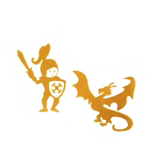 Bild 1 - Ritter und Drache