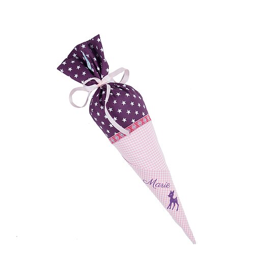 Bild 1 - Kleine T�te Reh Rosa-Lila-Rot