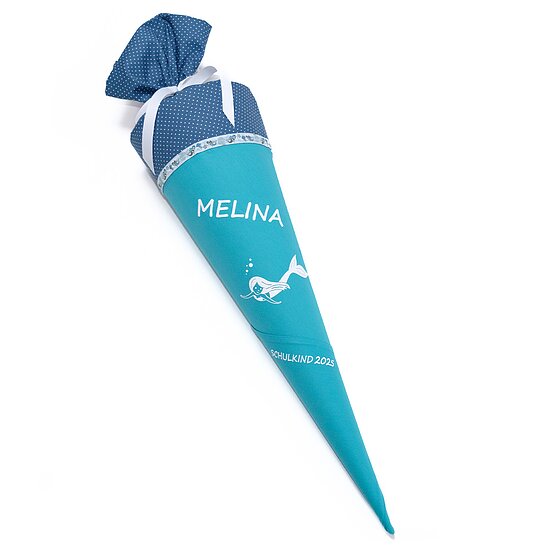 Bild 1 - Schult�te Meerjungfrau Blau-T�rkis