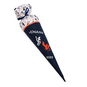 Schult�te Ritter und Drache Dunkelblau