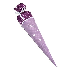 Schult�te Lila P�nktchen & Sterne